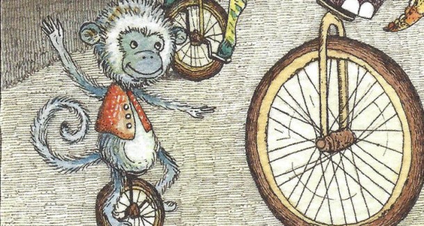 Hippo-On-a-Unicycle-Greeting-Card