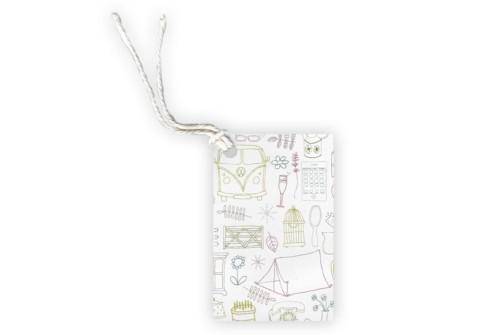 Colour Touring Gift Tag