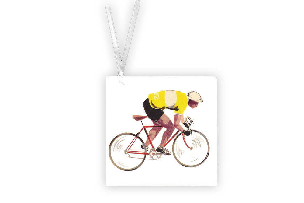 Racing Bicycle Gift Tag