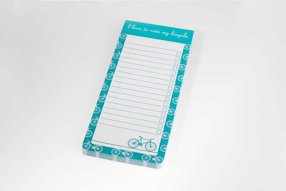 Bicycle Magnetic Notepad