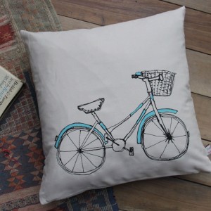 Poppy Treffry Bicycle Cushion