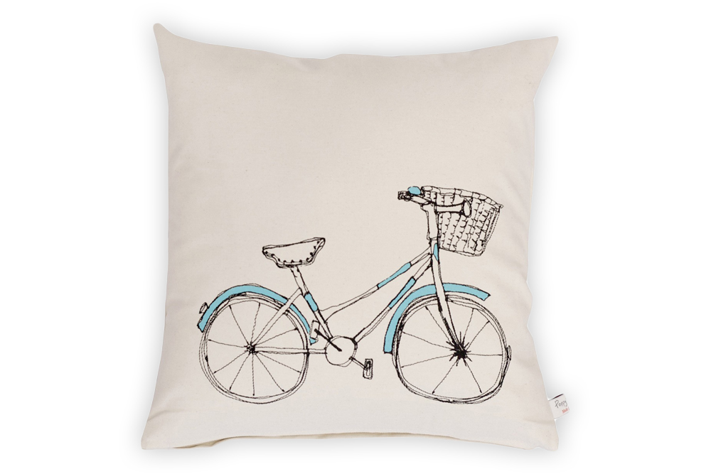 Poppy Treffry Bicycle Cushion