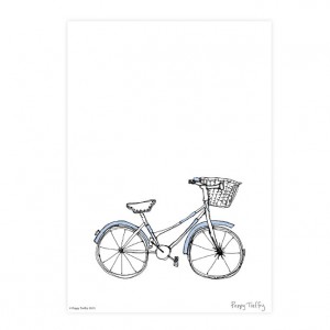 Poppy Treffry Women’s Bicycle Print