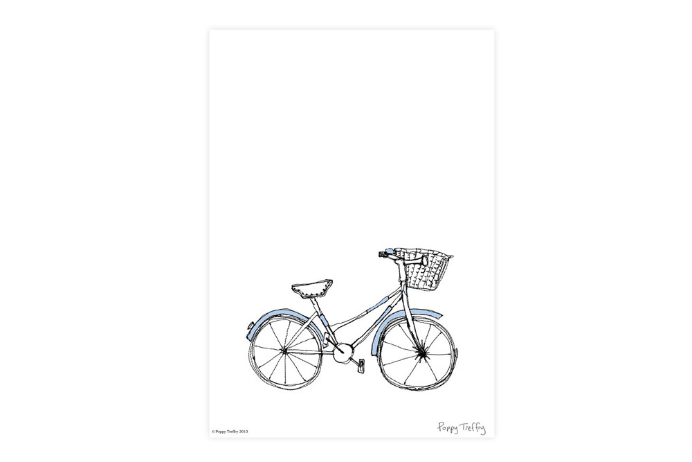 Poppy Treffry Women’s Bicycle Print