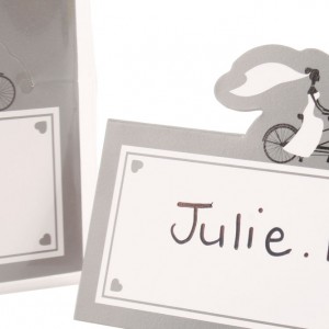 12 Bicycle Wedding Place Cards