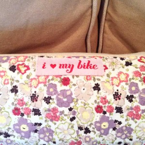 Women’s I love my bike Cushion