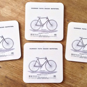 CycleMiles Humber Path Racer Bicycle Drink Coaster