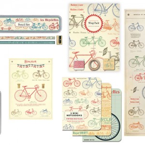 New Cavallini & Co. Vintage Cycling Stationery. 