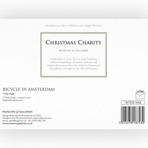 Amsterdam Bicycle Christmas Cards x 8
