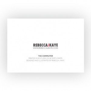 The Commuter Bicycle Greeting Card
