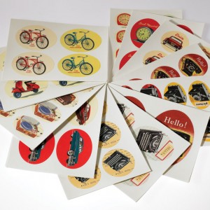 Retro Vintage Stickers