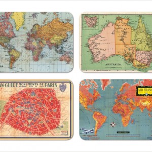 Vintage Maps Magnets