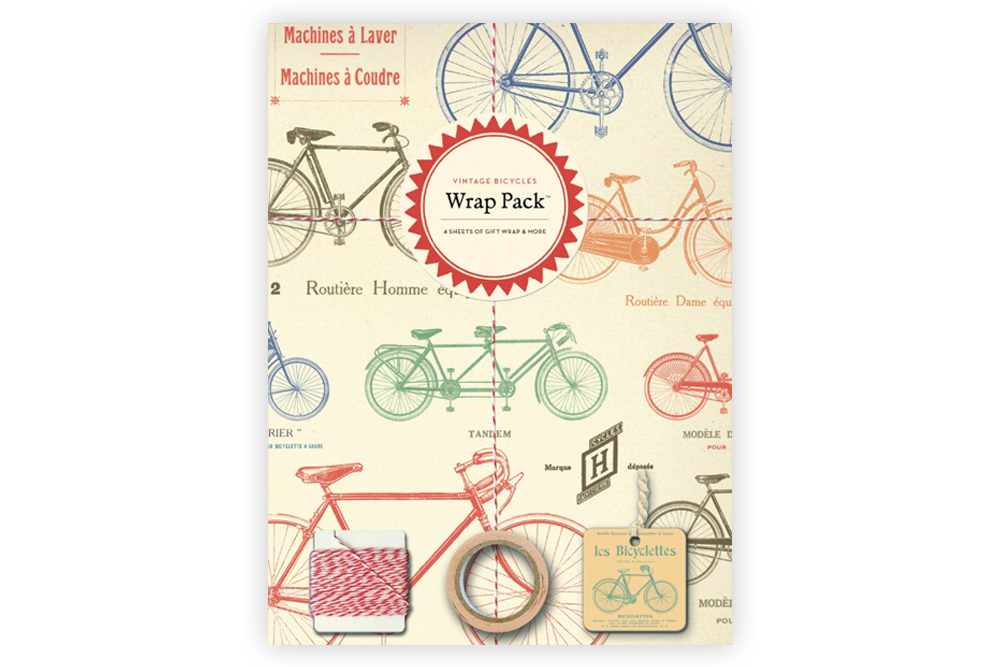 Vintage Bicycles Wrap Pack