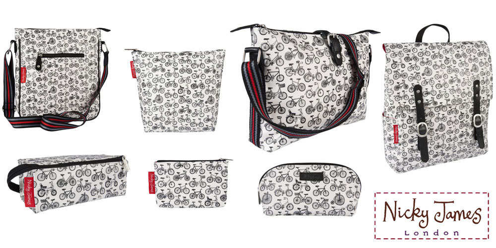 CycleMiles – Now stocking fabulous Nicky James Bicycle Bags