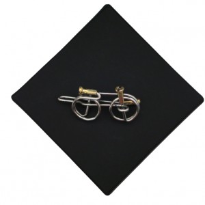 Respoke Bicycle Jewellery Bicycle Tie Clip