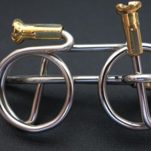 Respoke Bicycle Jewellery Bicycle Tie Clip