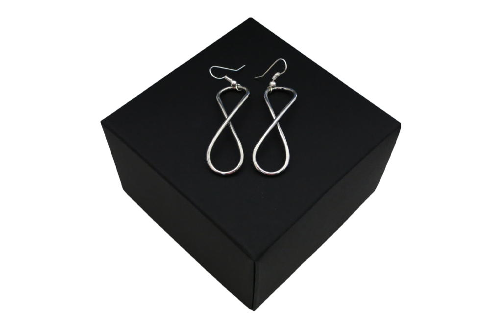 Respoke Bicycle Jewellery Infinity Earrings