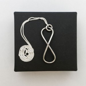 Respoke Bicycle Jewellery Infinity Necklace