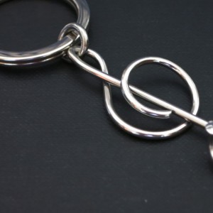 Respoke Bicycle Jewellery Music Keyring