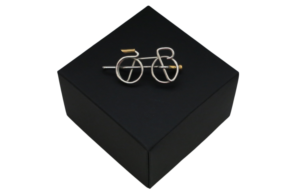 Respoke Bicycle Jewellery Racing Bicycle Tie Clip