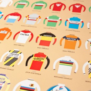 Tour de France 100 Litho Print by Beach