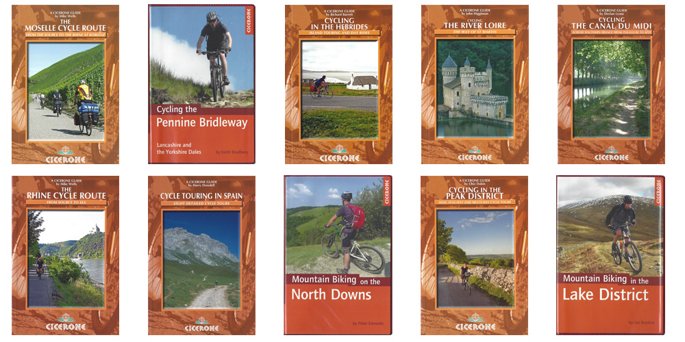 Cicerone Adventure Cycling Guide Books