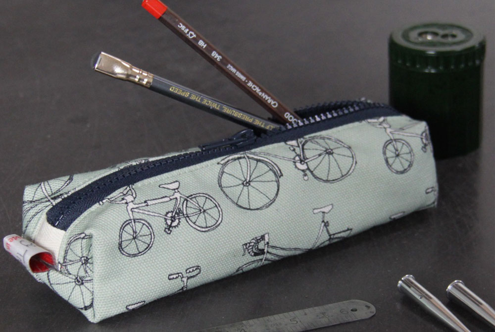 Poppy Treffry Bicycle Pencil Case