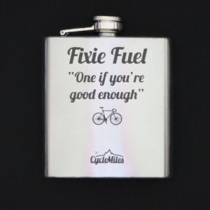 Bicycle Hip Flask - Fixie Fuel