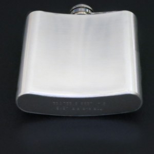 Bicycle Hip Flask – More Smiles per Hour – Mans Bicycle