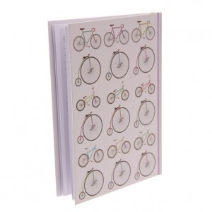 Retro Rides A6 Hardback Bicycle Notebook