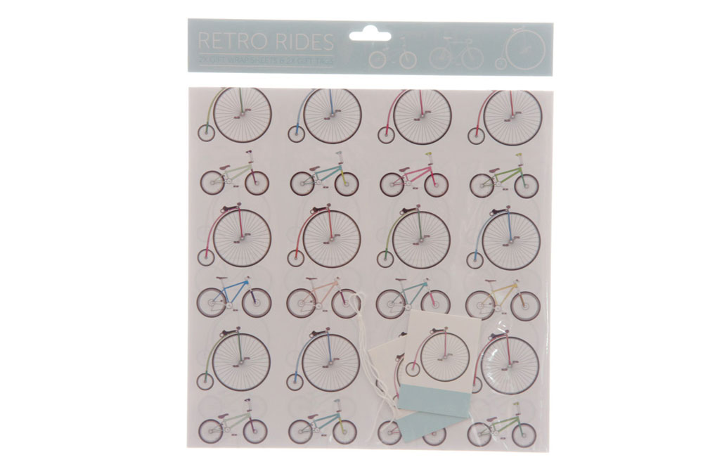 Bicycle Gift Wrap Pack