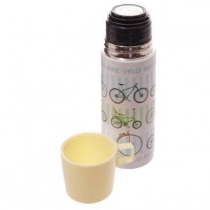 Retro Rides Stainless Steel Bicycle Flask