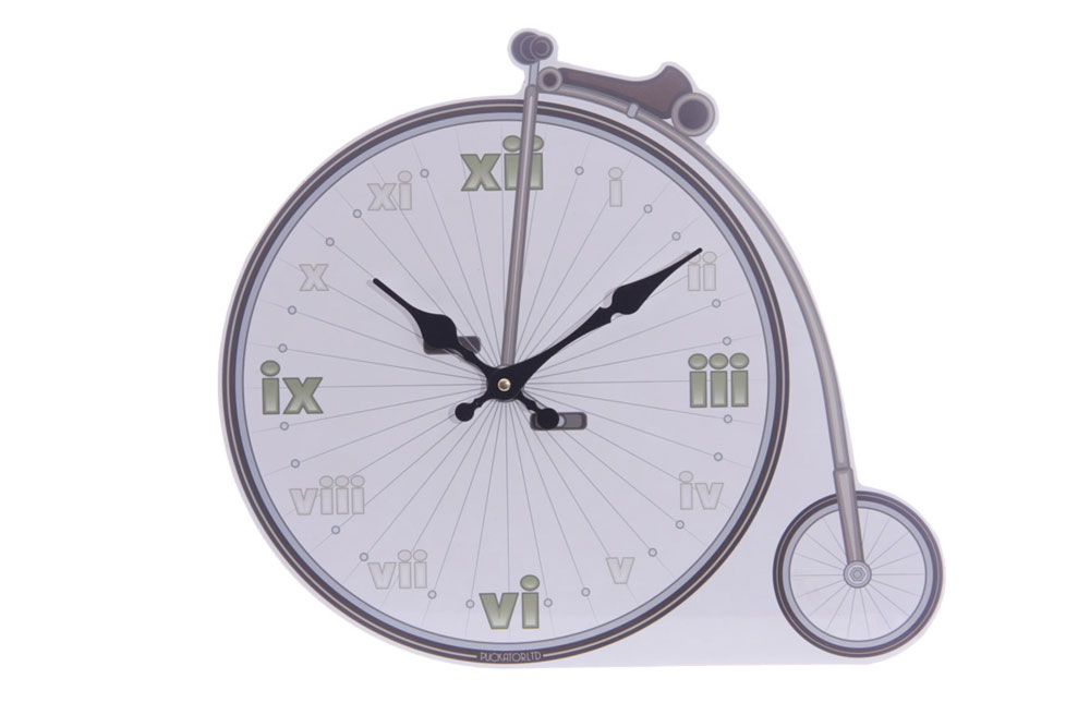 Penny Farthing Bicycle Wall Clock