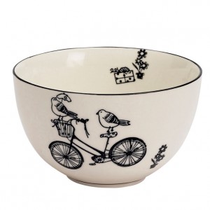 Birds on a Bicycle Breakfast Bowl