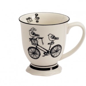 Birds on a Bicycle Mug