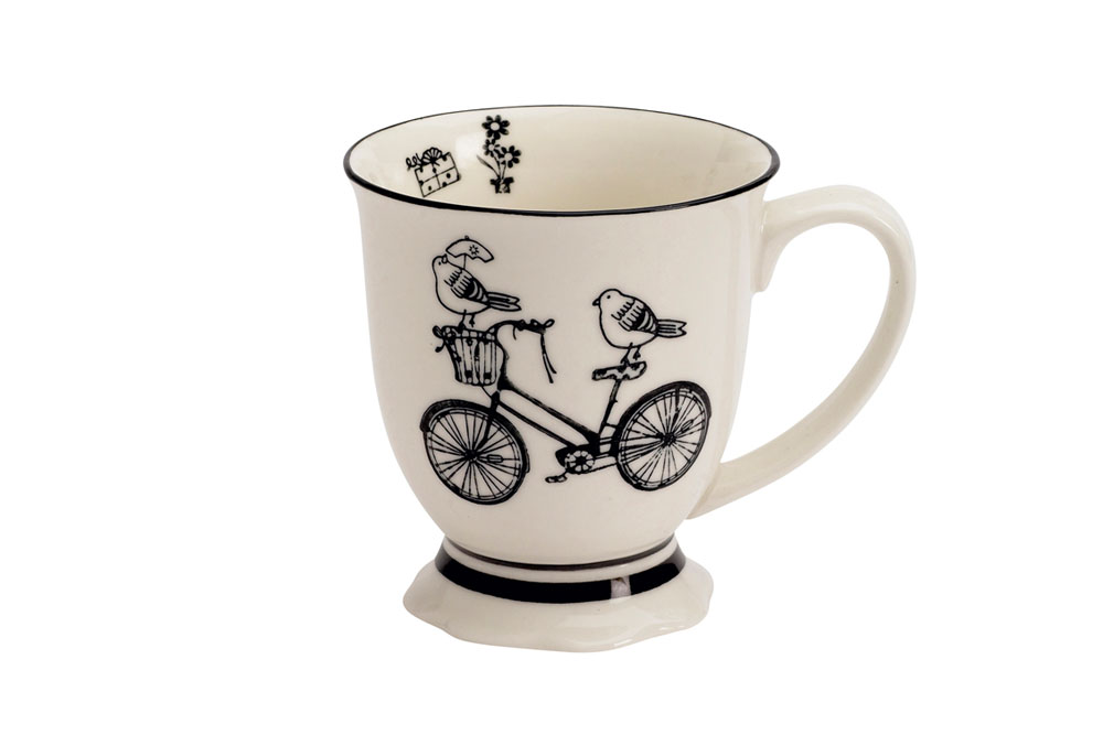 Birds on a Bicycle Mug