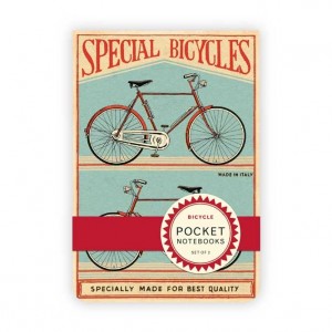 Vintage Pocket Bicycle Notebooks