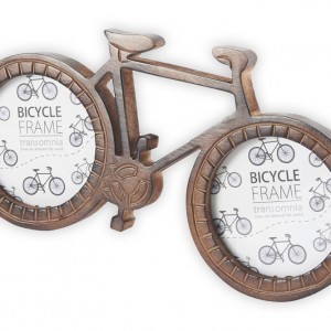 Wooden Bicycle Photo Frame