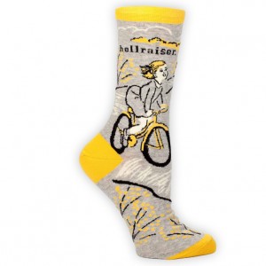 Blue Q Hellraiser Bicycle Crew Socks