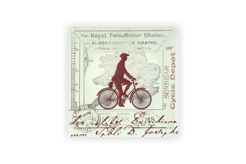 Sunbeam Bicycle Greeting Card