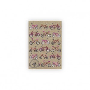 Pocket Typewriter Set of 5 Bicycle Note Cards