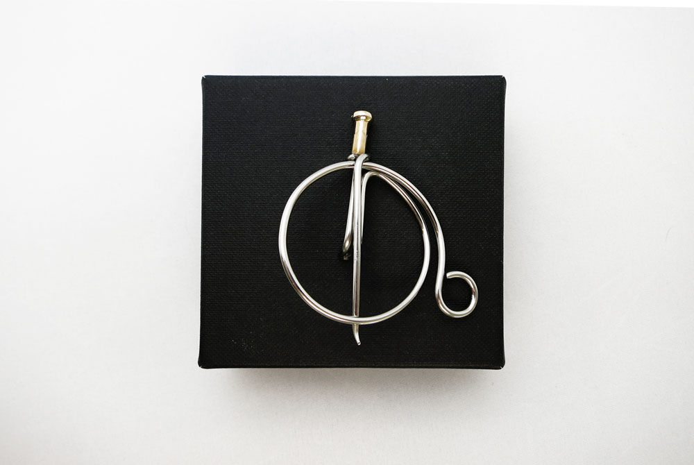 Respoke Bicycle Jewellery Penny Farthing Brooch