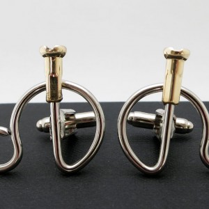 Respoke Bicycle Jewellery Penny Farthing Cufflinks