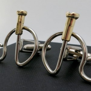 Respoke Bicycle Jewellery Penny Farthing Cufflinks