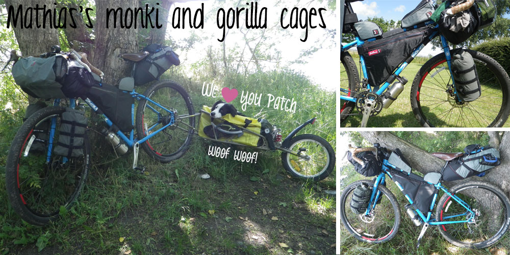 Mathias's monki and gorilla cages