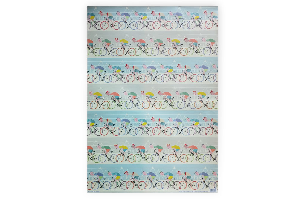 Cycle Race Wrapping Paper