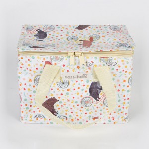 Happy Animals on Bicycles Lunch Bag