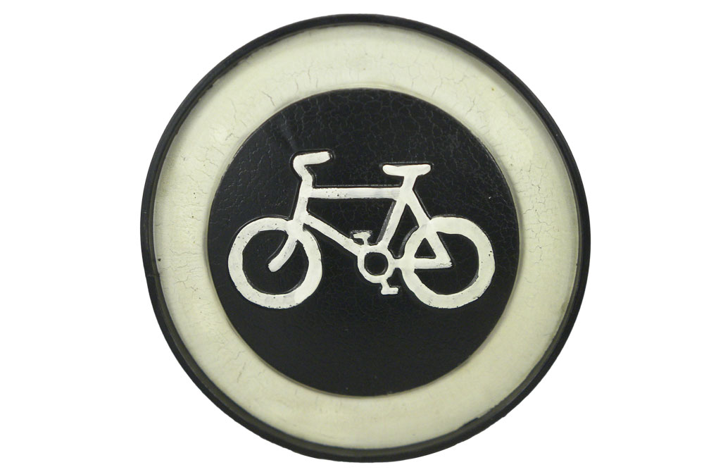 Black Velo Vintage Metal Bicycle Sign