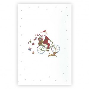 Dad Bicycle Christmas Card