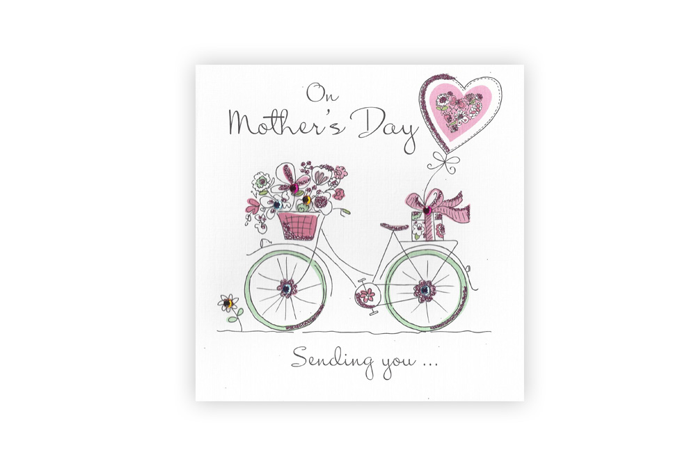 Mother’s Day Bicycle Greeting Card